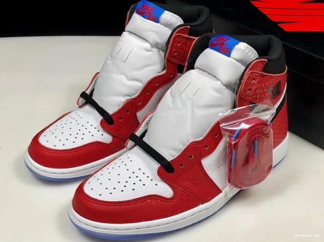 1 OG (Toddler) Jordan HIGH 'Spiderman' - Retro AQ2665-602 0504